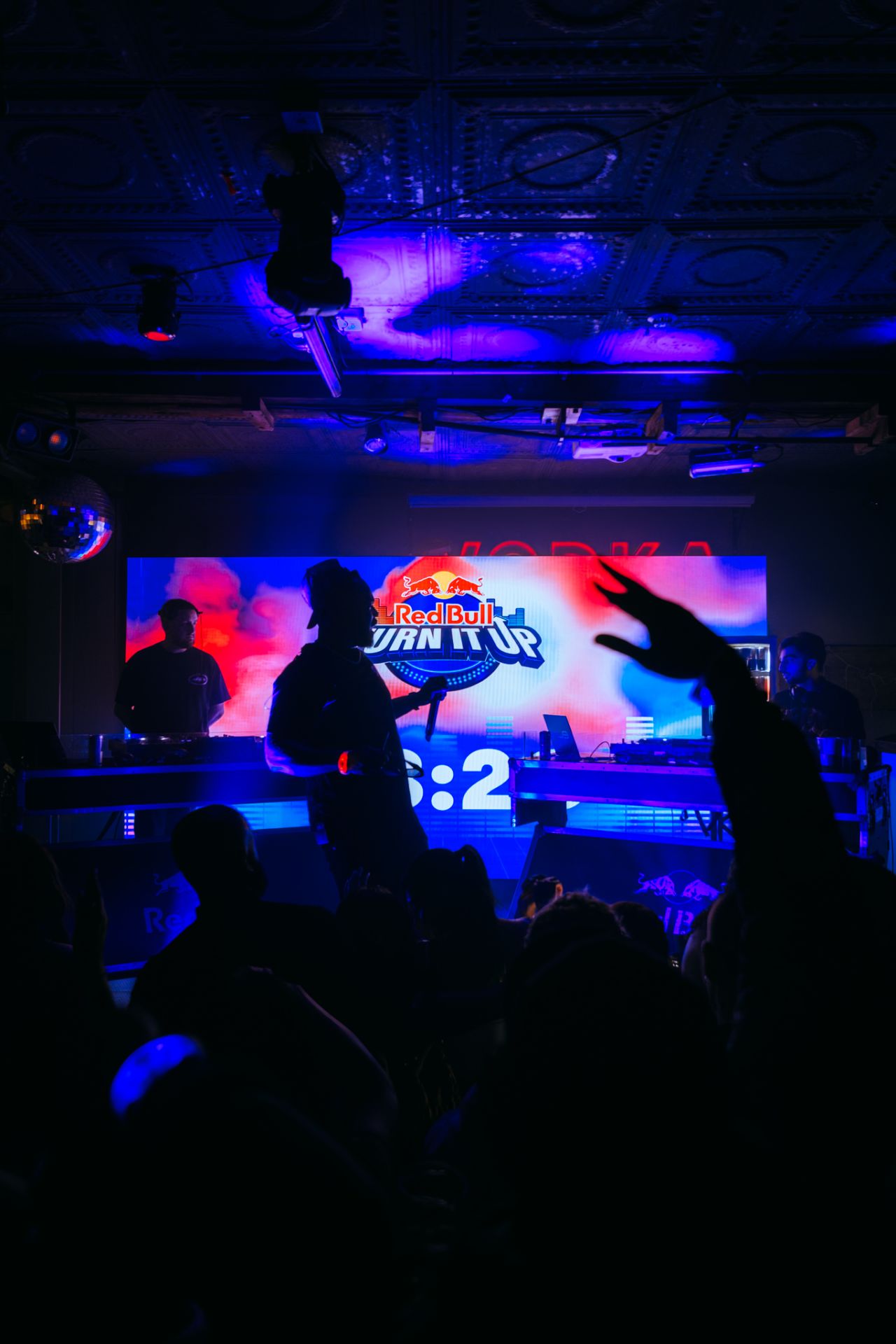 DJ9 performing at Revs x Red Bull Turn It Up in Leicester